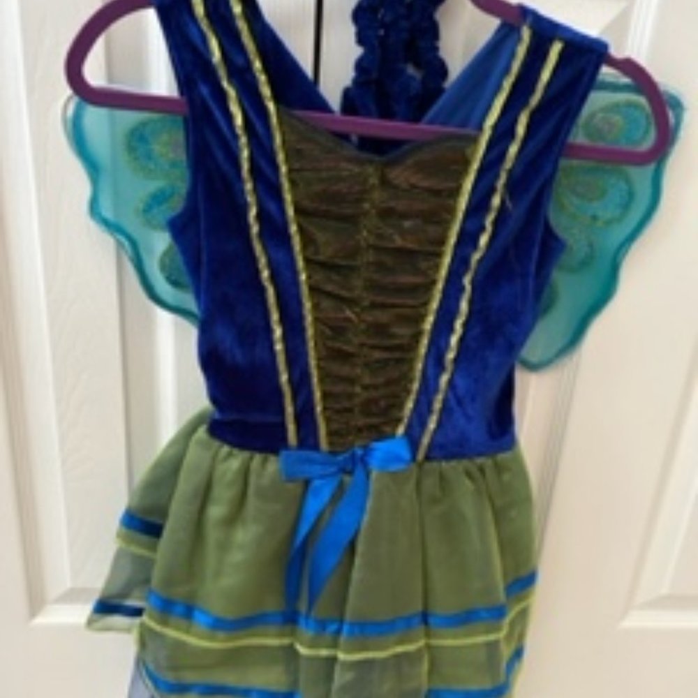 Gorgeous Peacock costume, size 5/6 girls